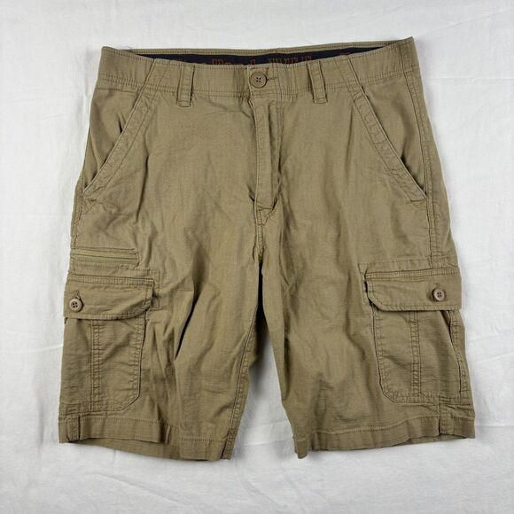 wearfirst Other - WearFirst Ripstop Cargo Shorts Men’s 34 Khaki Stretch Free Band Hiking Outdoors